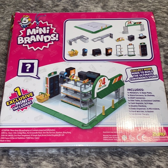 5 Surprise Mini Brands Mini Convenience Store Playset 1 Exclusive by ZURU NEW - Picture 3 of 3